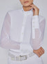 Cavalleria Toscana Competition Shirt Long Sleeves Polka Dot