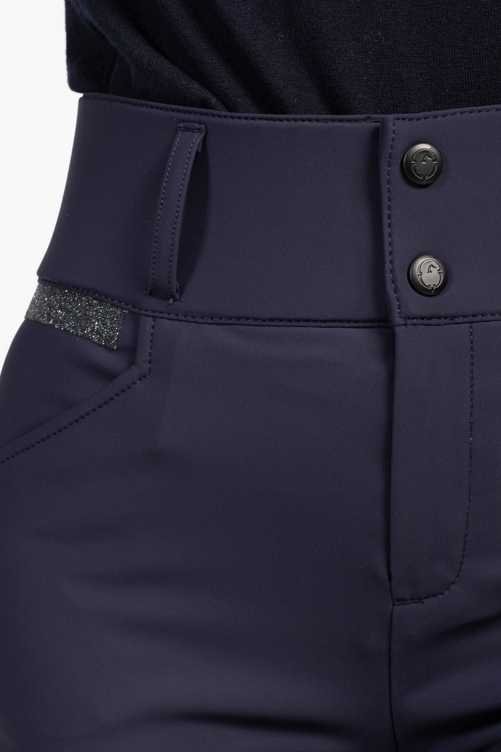 Pantalon d'équitation Vestrum Lab Cygnus Full Grip taille haute Femme