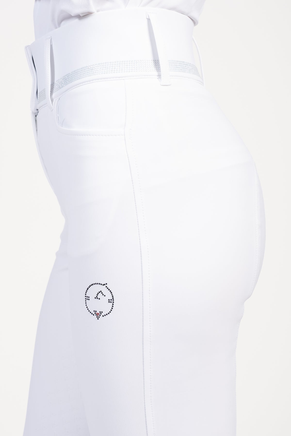Pantalon d'équitation Vestrum Lab Libra Studs Full Grip taille haute Femme