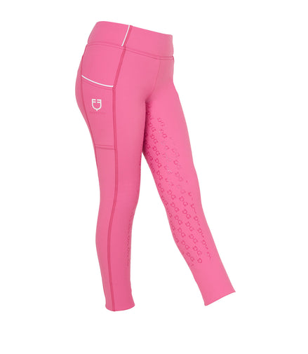Equestro Stretch Legging Full Grip Meisjes