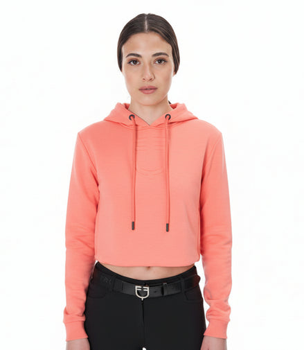 Equestro Cut Out Hoodie Dames