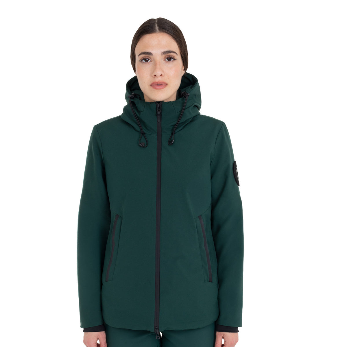 Veste d'hiver Equestrian pour femme, résistante à l'eau et au vent