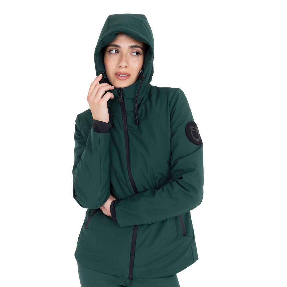 Veste d'hiver Equestrian pour femme, résistante à l'eau et au vent