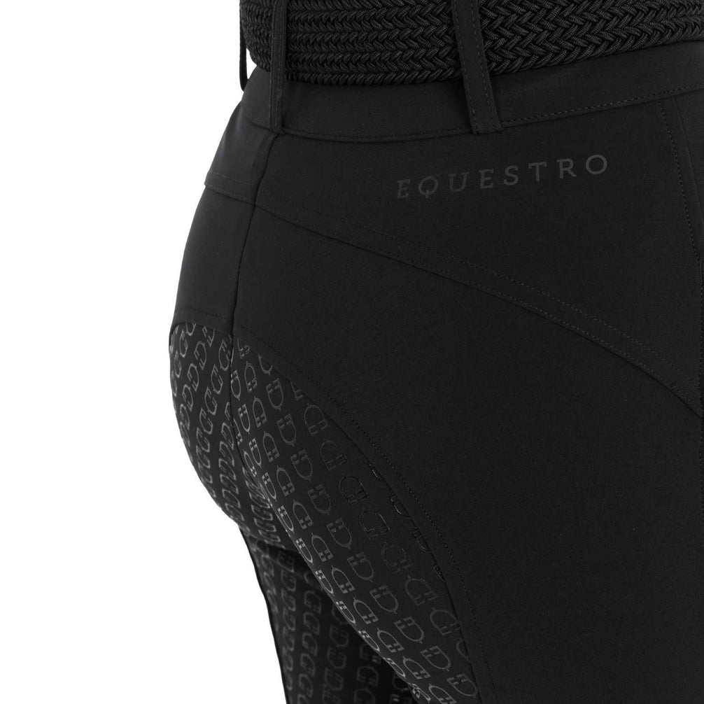 Pantalon d'équitation Equestro taille haute Full Grip Bi-Stretch Femme
