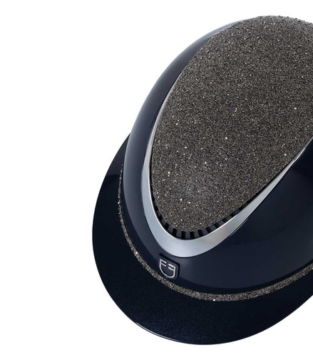 Equestro Luxury Rijhelm Wide Visor