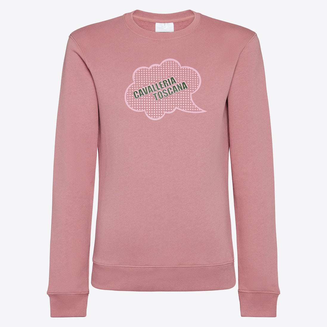 Cavalleria Toscana Young Rider Comic Book Cotton Crew Neck Sweatshirt