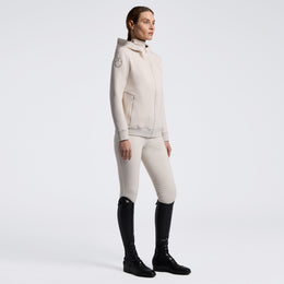 Cavalleria Toscana Technical Zip-Up Hoodie Dames
