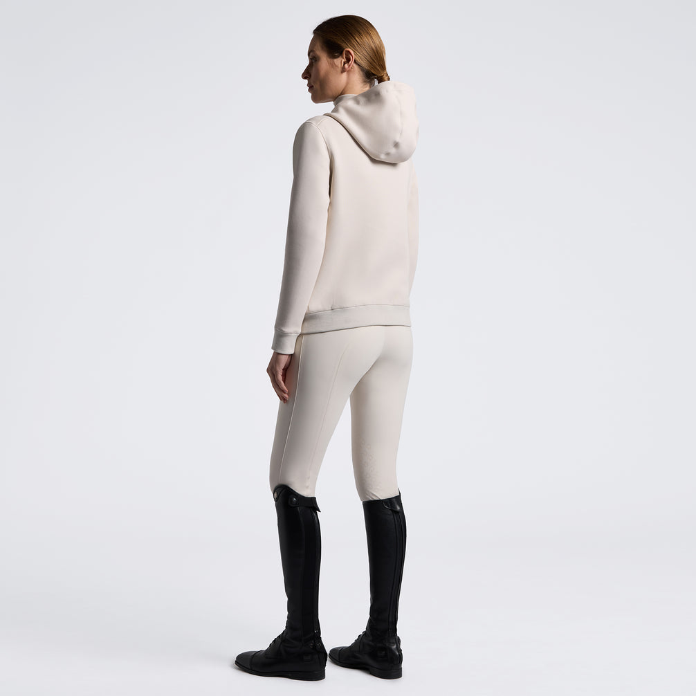 Cavalleria Toscana Technical Zip-Up Hoodie Dames