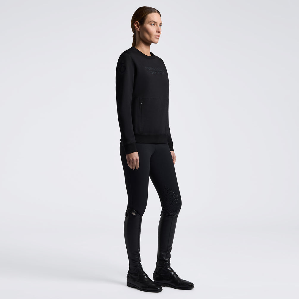 Cavalleria Toscana Technical Crew Neck Sweater Dames