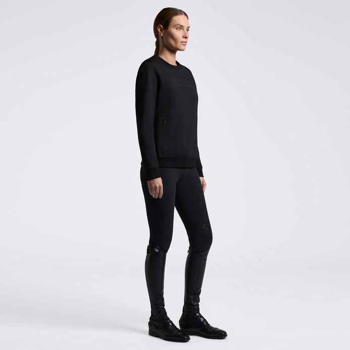 Cavalleria Toscana Technical Crew Neck Sweater Dames