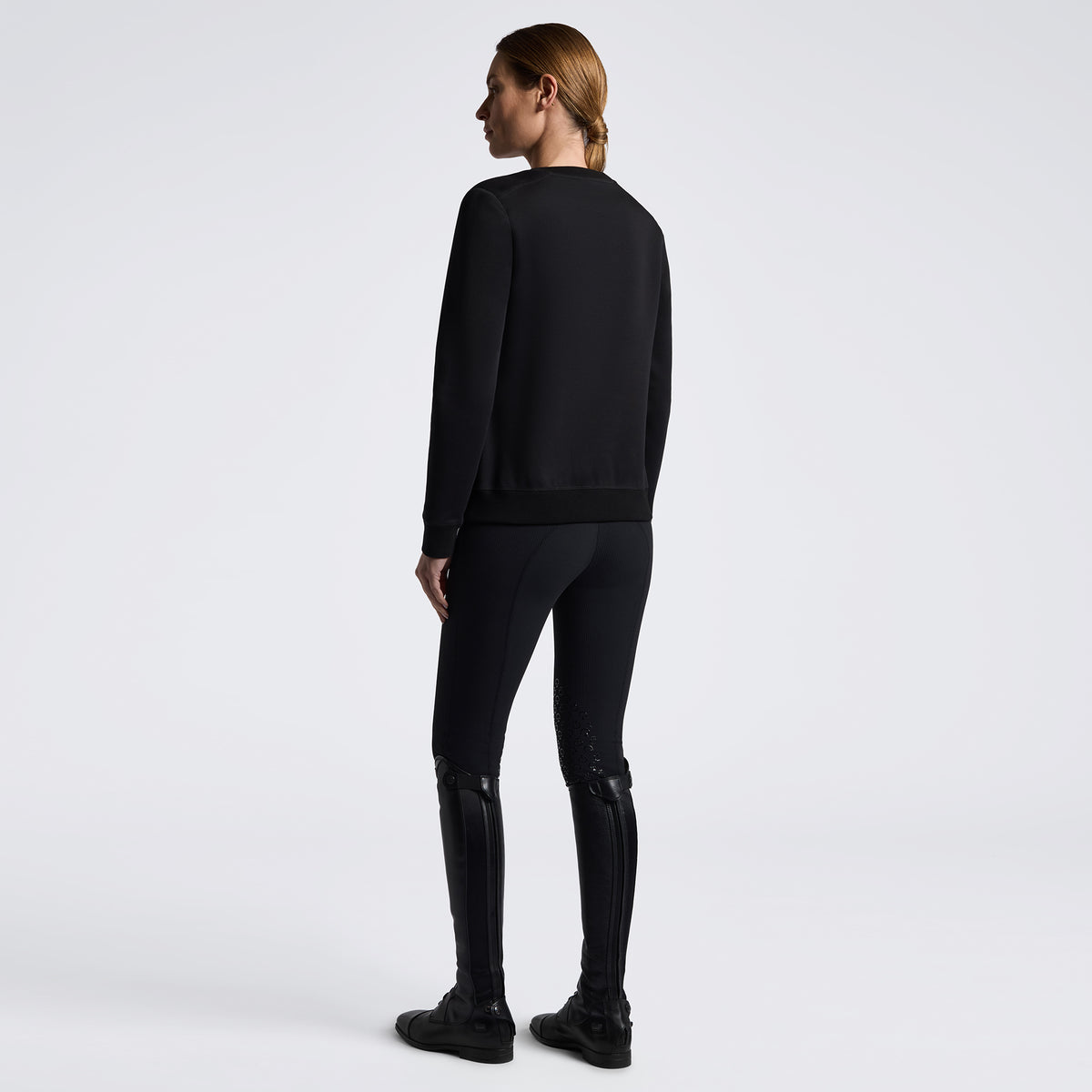 Cavalleria Toscana Technical Crew Neck Sweater Dames