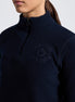 Cavalleria Toscana Fleece Half Zip Hoodie Unisex Kids