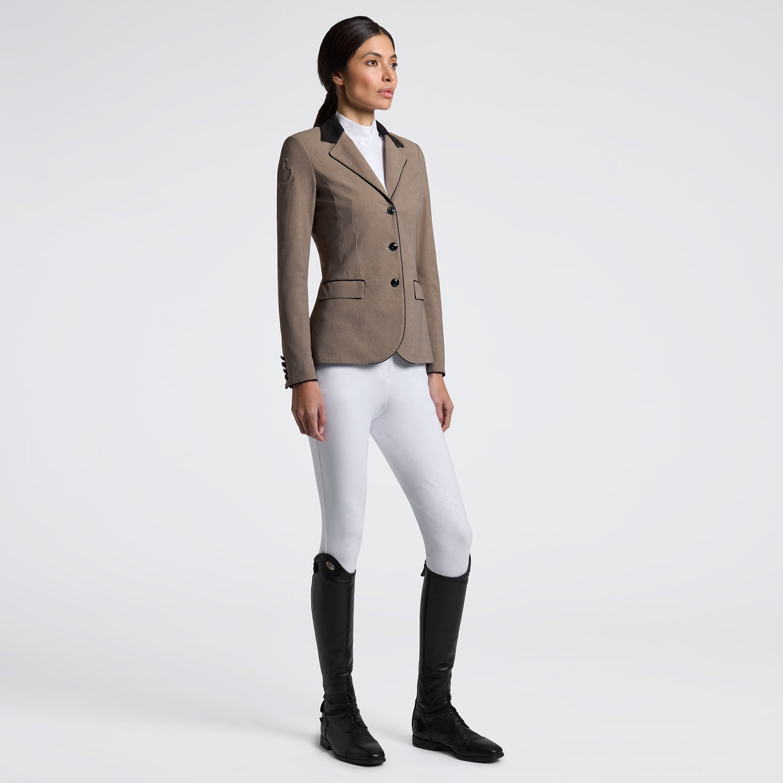 Cavalleria Toscana GP Riding Jacket – Beige Fantasie