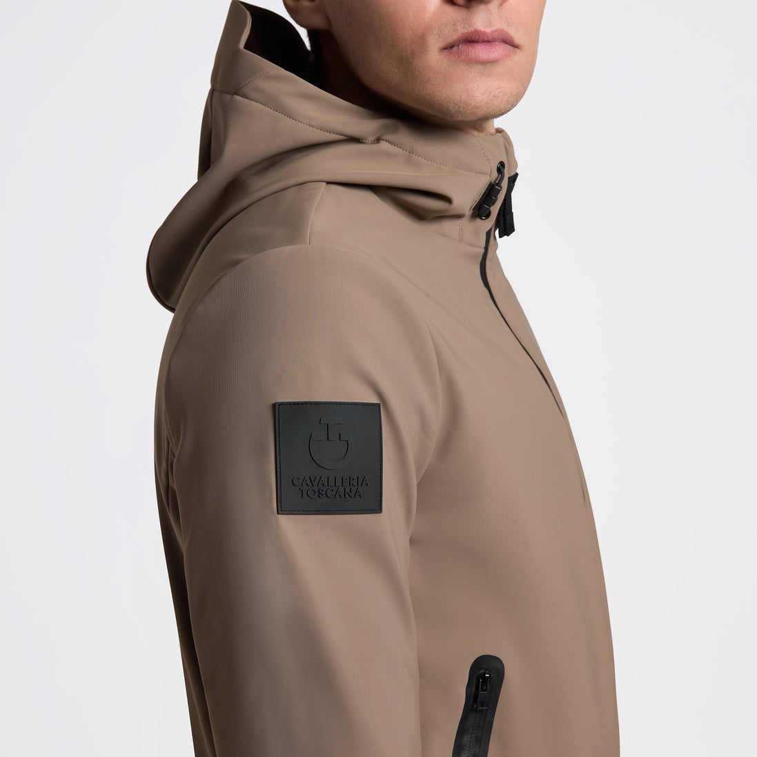 Cavalleria Toscana Thermal Hooded Performance Softshell Jacket Heren