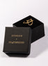 PS of Sweden Pierced Horse Shoe Ring Gold