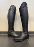 De Niro Salentino/02 Black Glitter Top Black Patent Piping