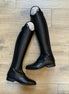 De Niro Salentino/02 Top Regal Pink Black Patent Piping Stones Rose gold