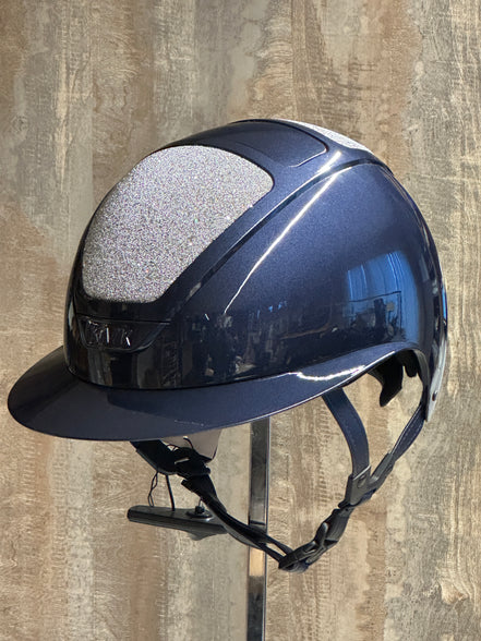 Kask Star Lady Pure Shine Navy WG11 + Tapis Swarovski Argent