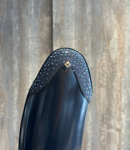 DeNiro Bellini 11 Brushed Navy G9 Rondine Glitter Blue Swarovski GGL80 + New Knee Comfort