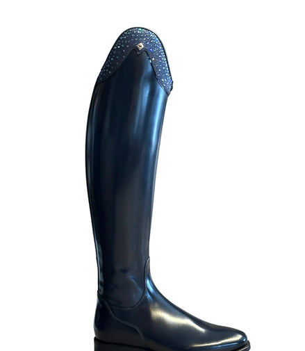 DeNiro Bellini 11 Brushed Navy G9 Rondine Glitter Blue Swarovski GGL80 + New Knee Comfort