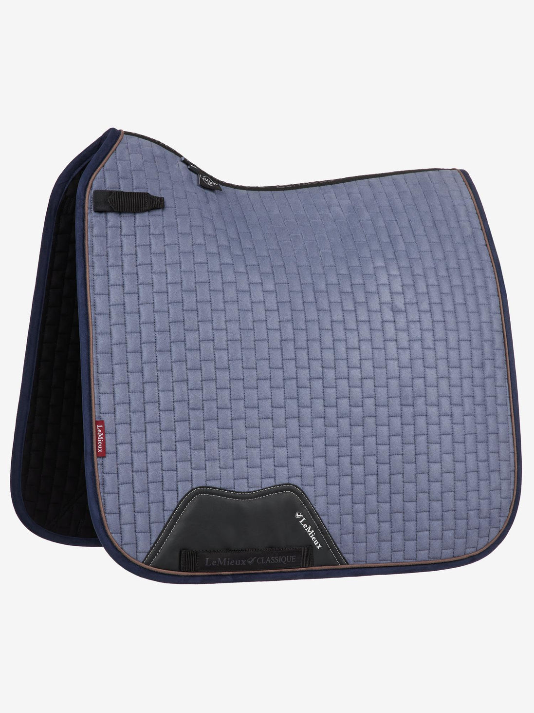 LeMieux Classic Suede Saddle Pad Jay Blue