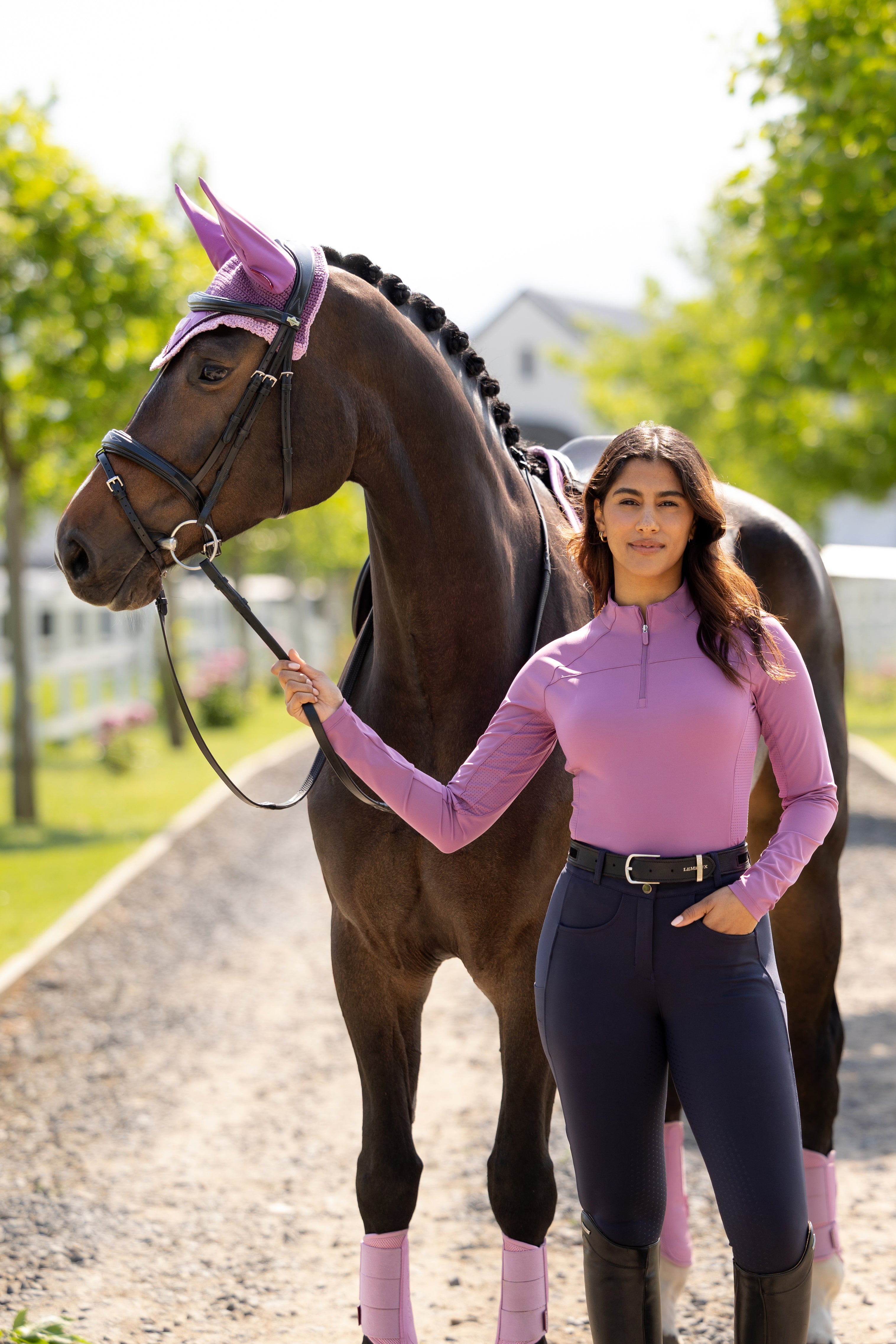 LeMieux Airflow Trainingshirt Lange Mouwen Dames