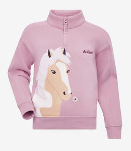 LeMieux Mini Quinn Quarter Zip Sweater Kids