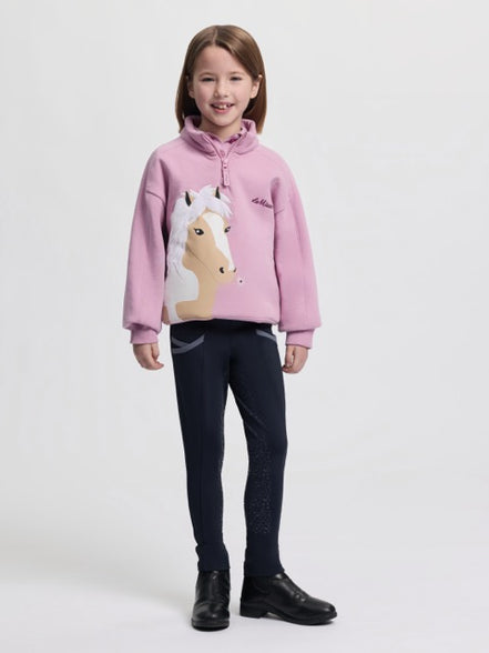 LeMieux Mini Quinn Quarter Zip Sweater Kids
