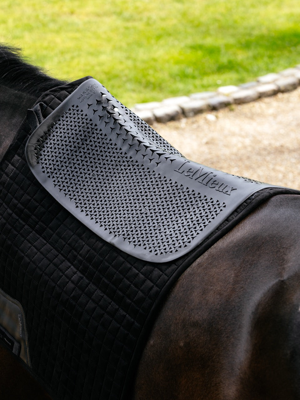 LeMieux Gel-Tek Slimline Half Pad