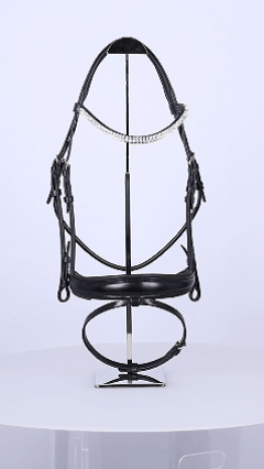 Schockemöhle SP Isabell Werth Johnny Hoofdstel Anatomisch Trenshoofdstellen - Maddelin Equestrian Schockemohle