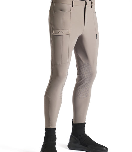 Ego7 Rijbroek Embossed Knie Grip Heren