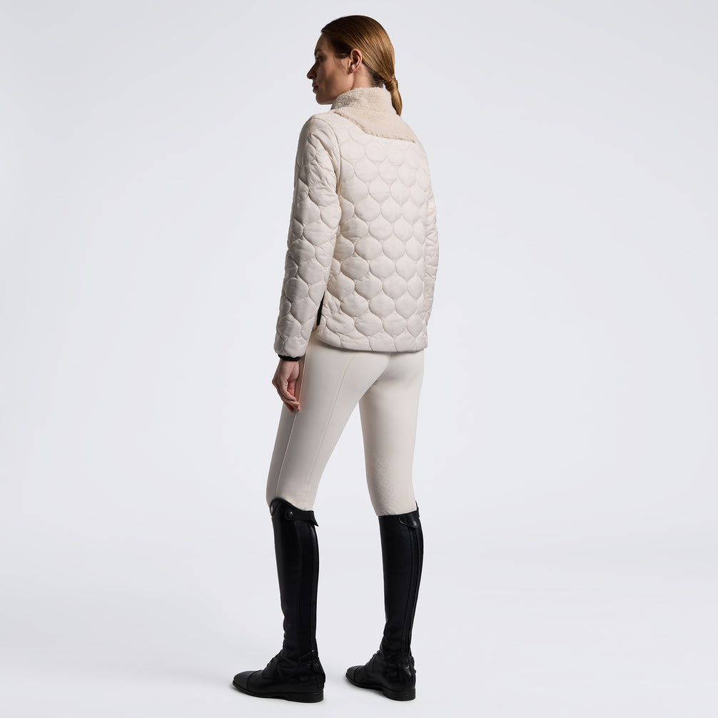 Cavalleria Toscana Teddy Bear Fleece + Nylon Jacket Dames