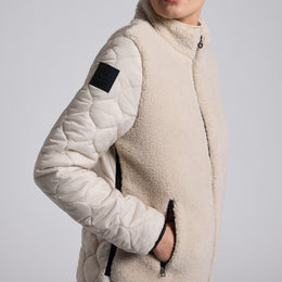 Cavalleria Toscana Teddy Bear Fleece + Nylon Jacket Dames