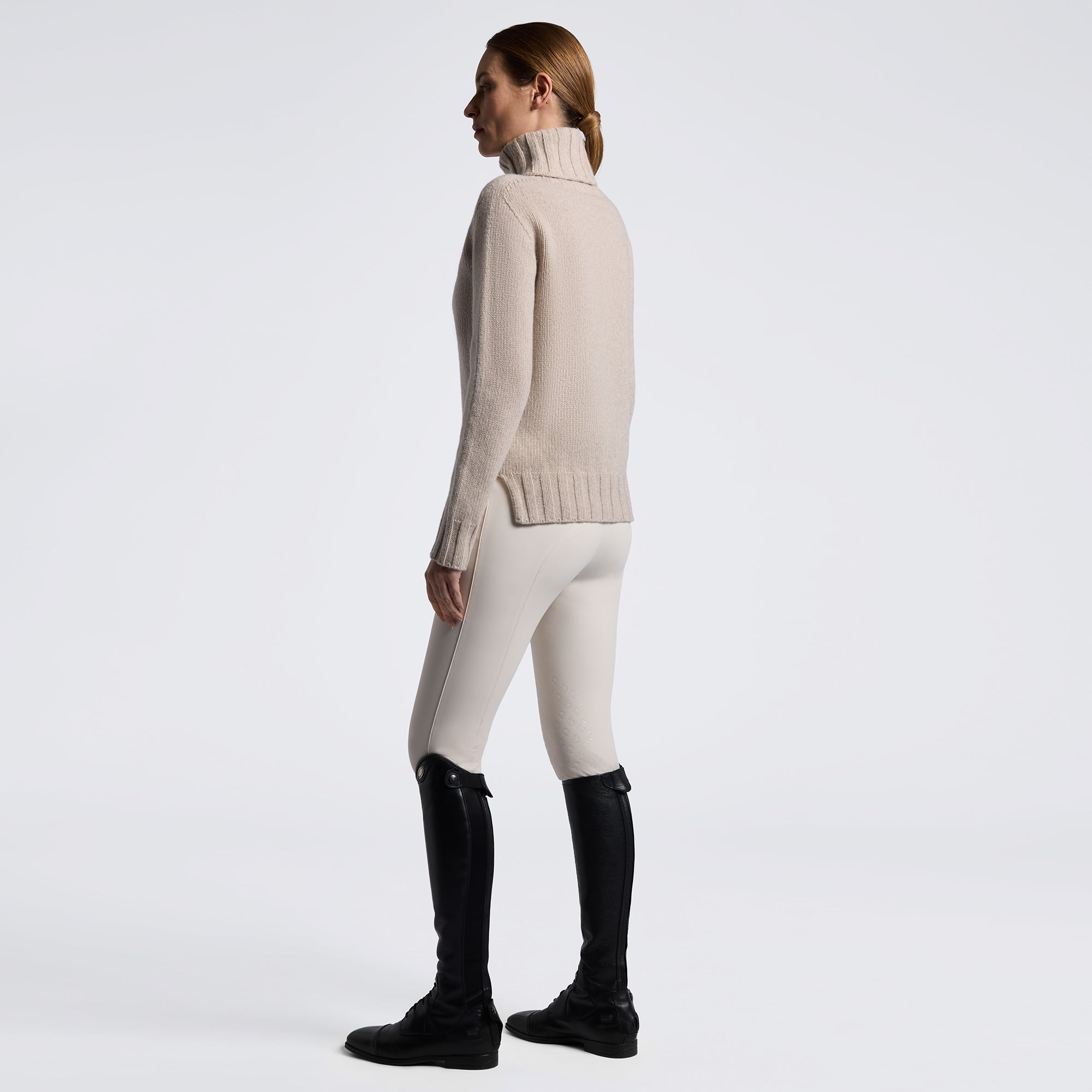 Cavalleria Toscana Pure Wool Turtleneck Sweater Dames