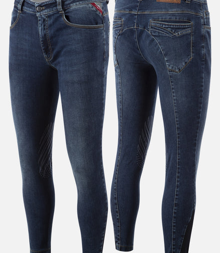 Animo Mahican Jeans Knie Grip Heren Rijbroek