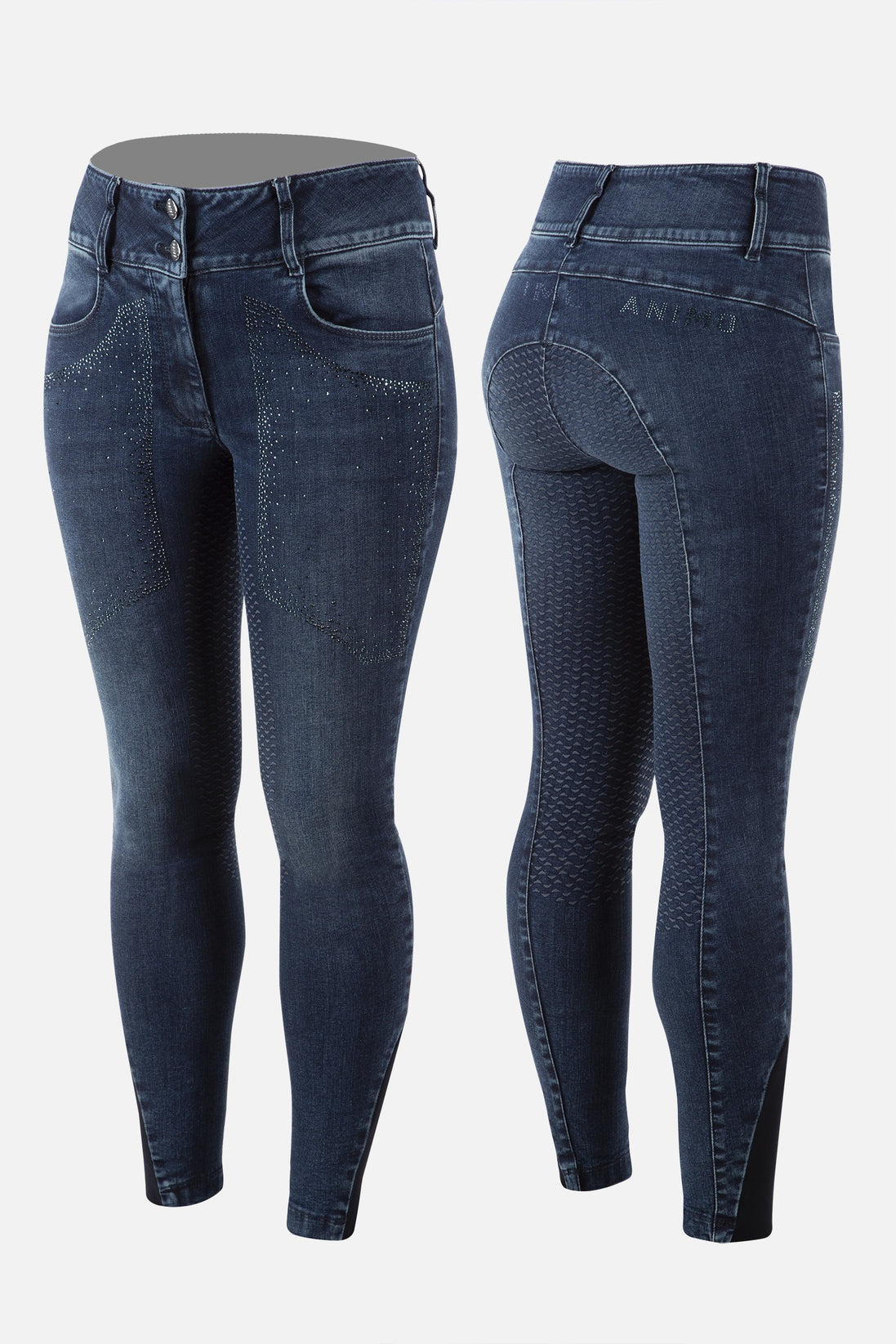 Animo Norway Full Grip Riding Breeches Jeans Women