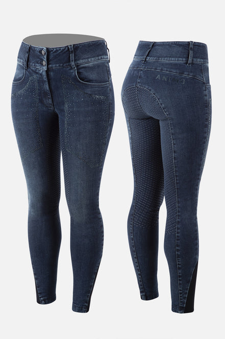 Animo Norway Full Grip Riding Breeches Jeans Women