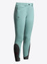 Cavalleria Toscana Jumping Breeches Knee Grip Girls Light Teal Green