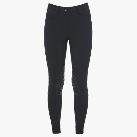 Cavalleria Toscana Jumping Riding Breeches Jersey Knee Grip Girls FW24