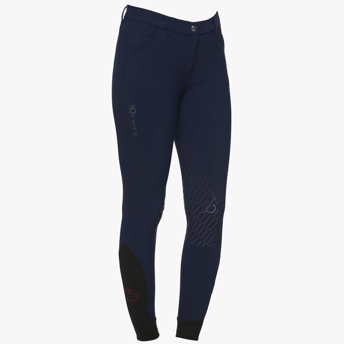 Cavalleria Toscana Kids Girls Team Knee Grip Riding Breeches