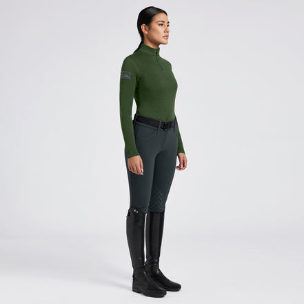 Cavalleria Toscana Dames Technical wool training Polo