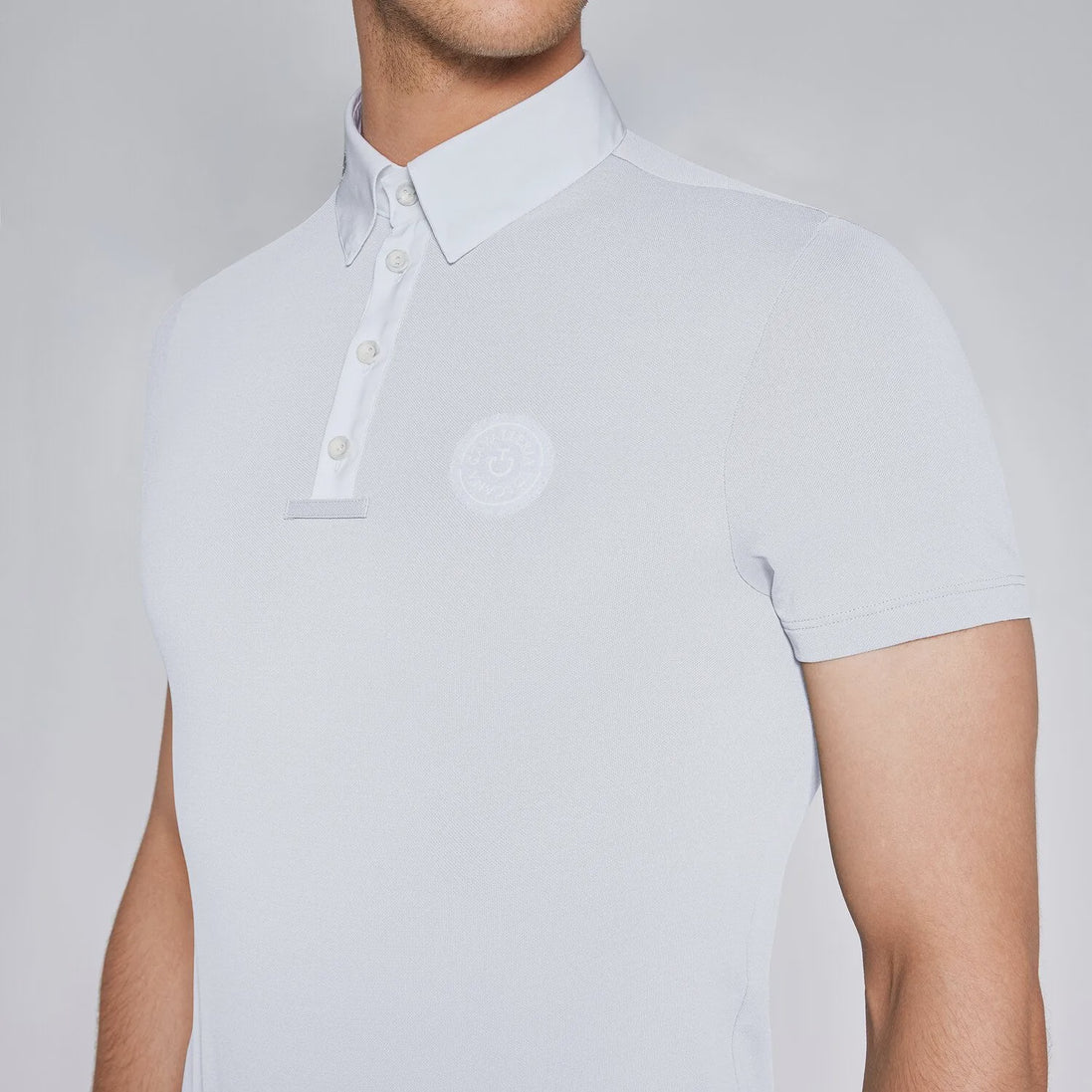 Cavalleria Toscana Competition Polo Shirt Short Sleeves Men