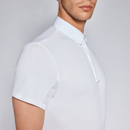 Cavalleria Toscana Men's Competition Polo Shirt