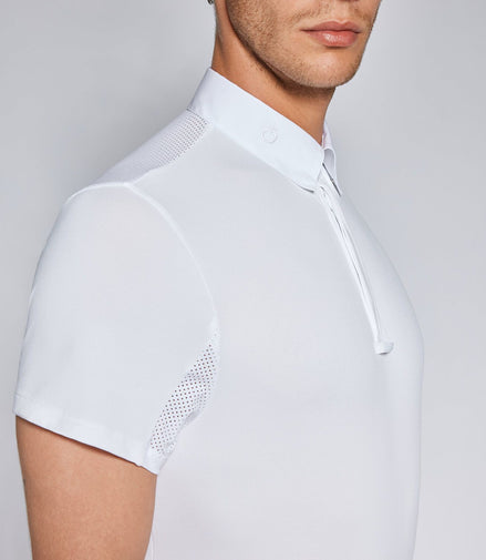 Cavalleria Toscana Men's Competition Polo Shirt