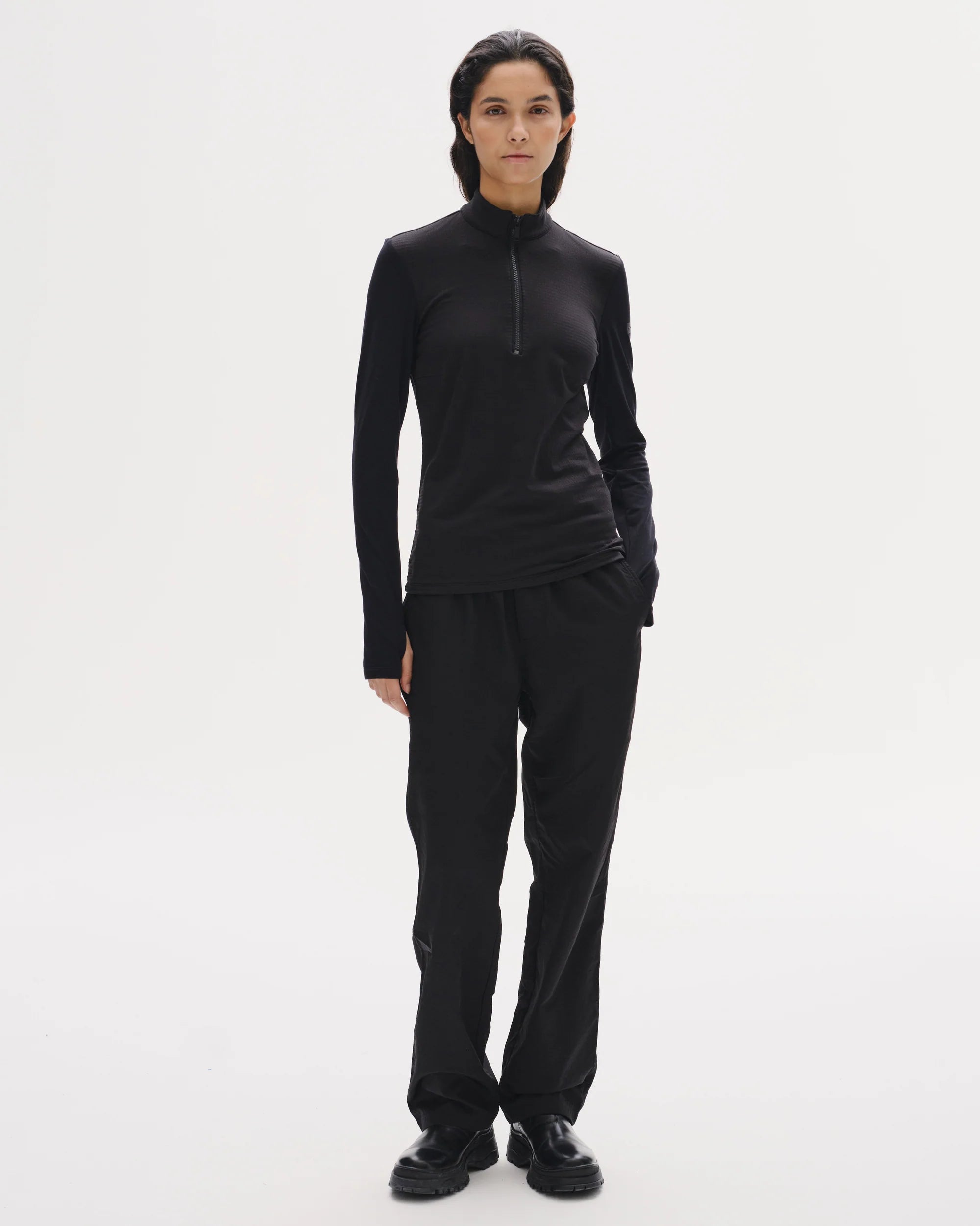 Polaire demi-zip Trolle Colorado Grid Femme