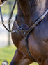 LJ Leathers Pro Selected Heritage 3-point hunting martingale