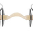 Nathe Pelham soft Mullen Mouth port and short cheeks - 20mm