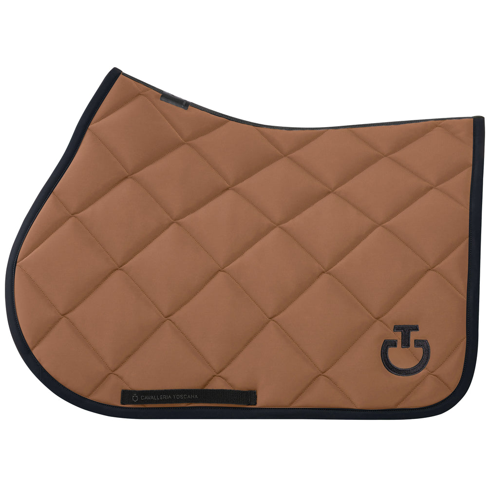 Cavalleria Toscana Diamond Quilted Jersey Zadeldek