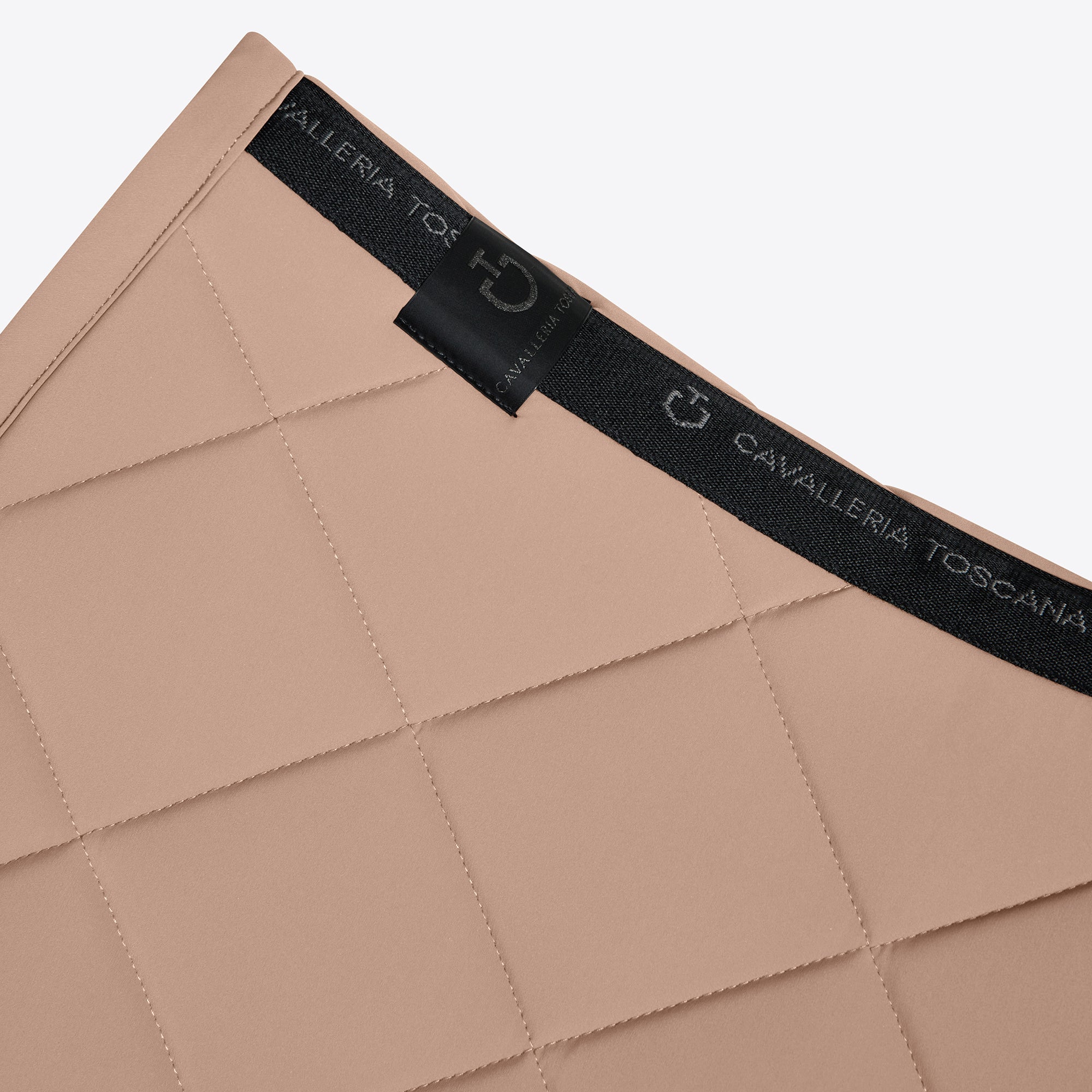 Cavalleria Toscana Diamond Quilted Jersey Zadeldek