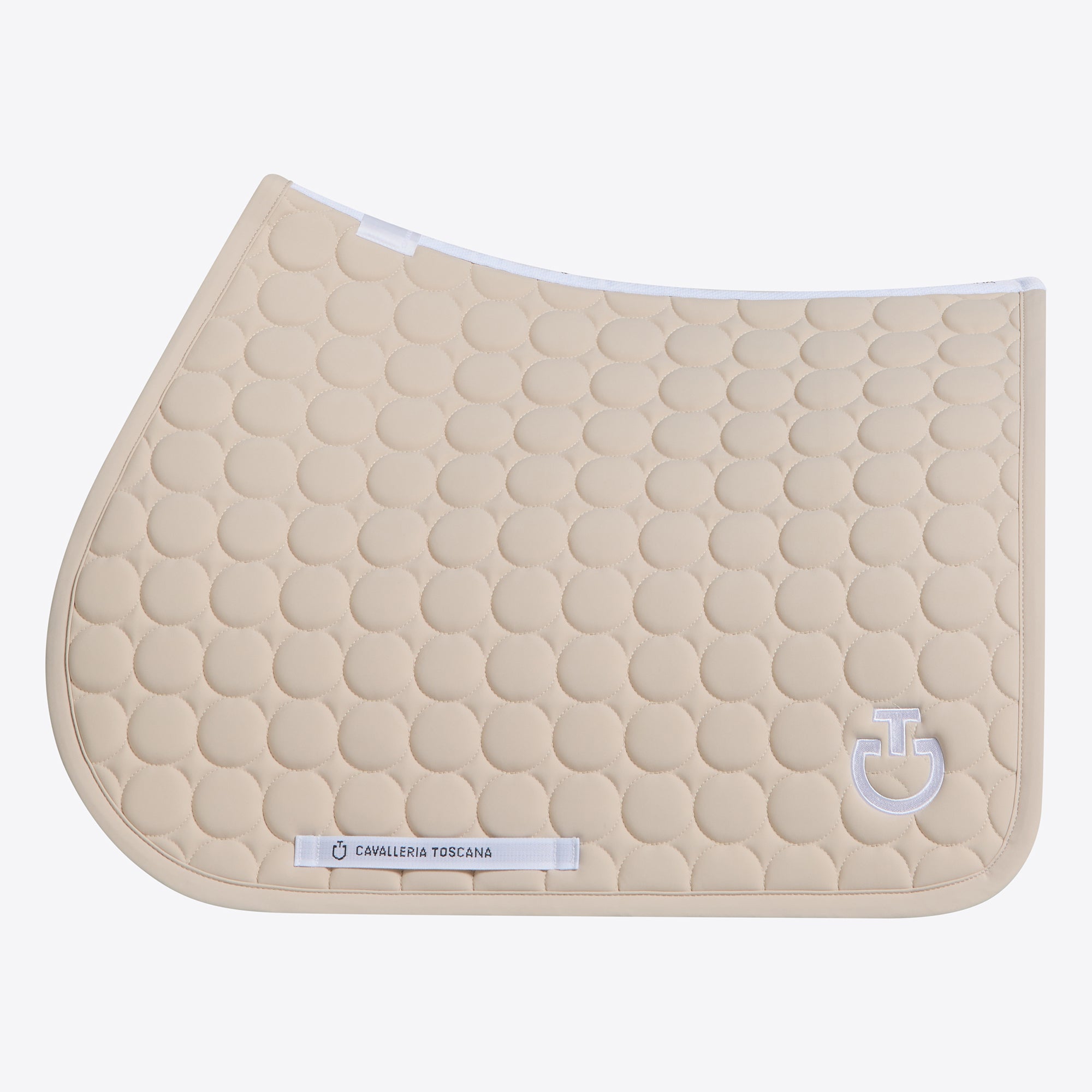 Cavalleria Toscana Circle Quilted Jersey Zadeldek